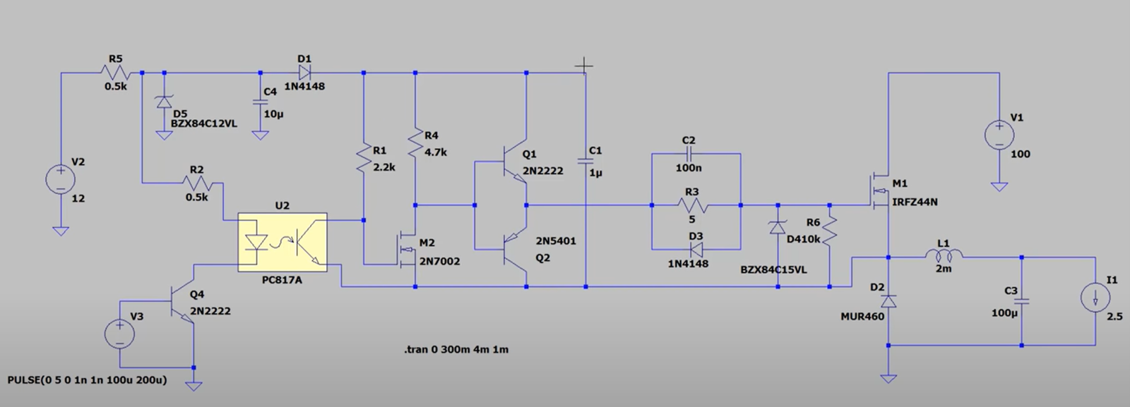 Mosfet bootstrap for high side gate driver malabdali
